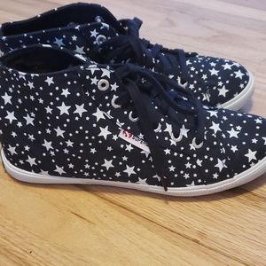 Superga women's star print sneakers